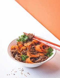 Toasted sesame noodle salad