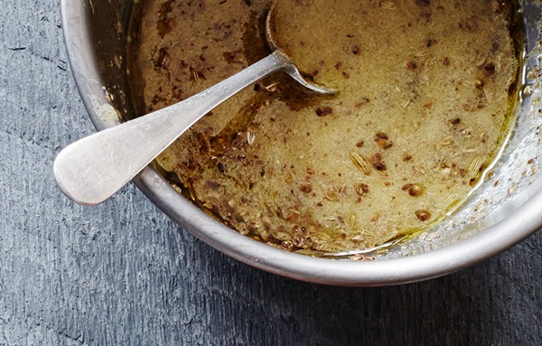Toasted spice vinaigrette