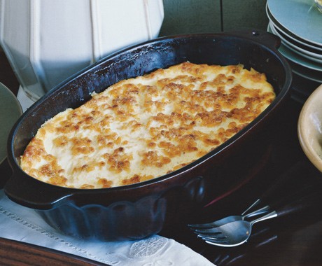 Toasted sweet corn pudding