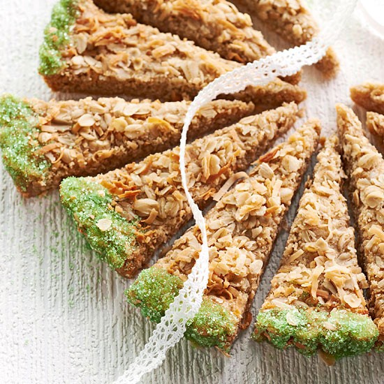 Toasty coconut wedges