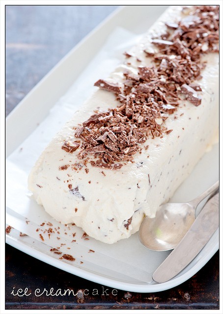 Toblerone ice cream cake