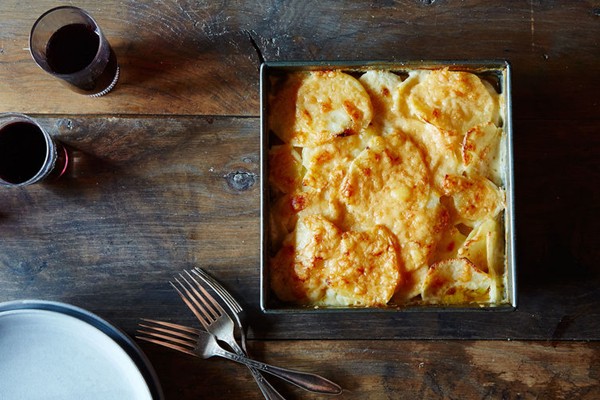 Todd Coleman's potato gratin