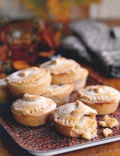 Toffee apple pies