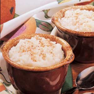 Toffee rice pudding