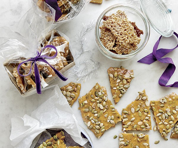 Toffee-style brittle