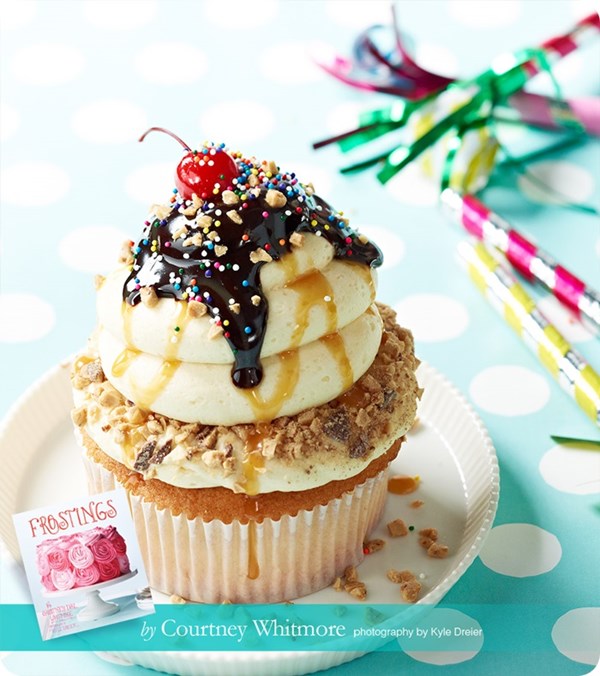 Toffee sundae frosting