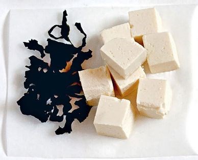 Tofu + wakame