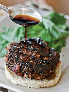 Tofu and chard burgers