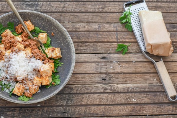 Tofu Bolognese