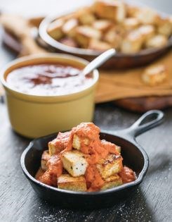 Tofu "bravas"