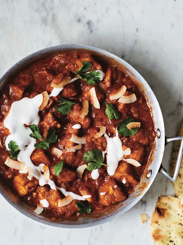 Tofu butter 'chicken'
