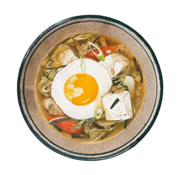 Tofu hot pot