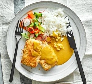 Tofu katsu curry