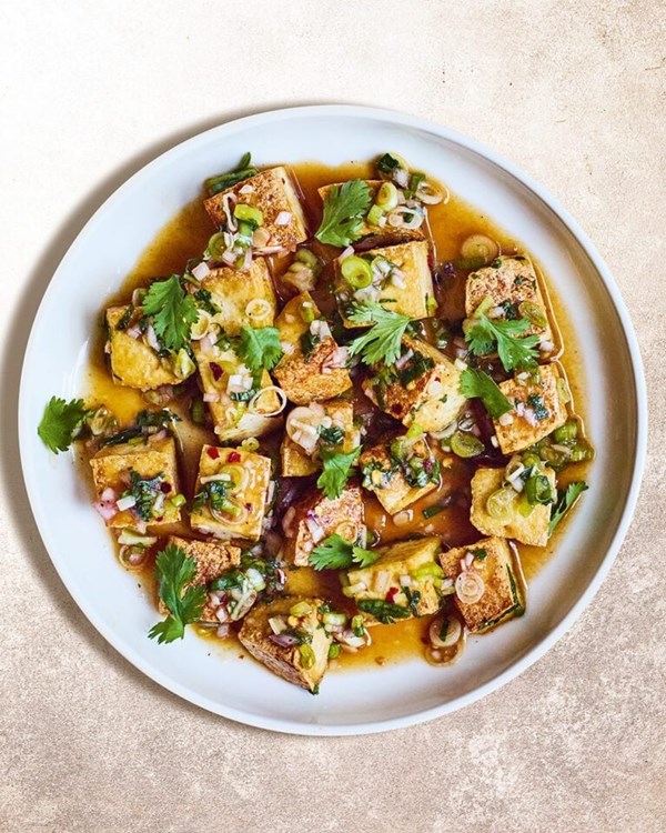 Tofu larb