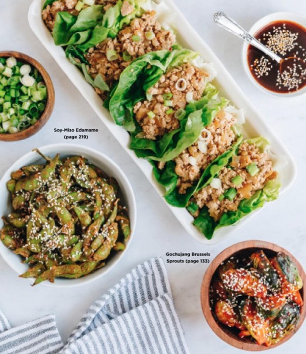 Tofu lettuce wraps