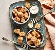Tofu popcorn nuggets