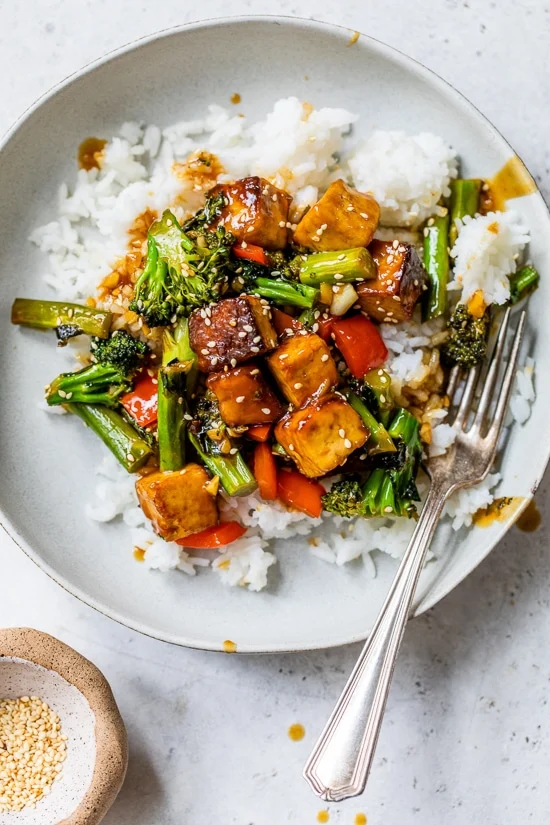 Tofu stir fry