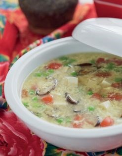 Tofu tomato soup