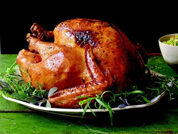 Tom Colicchio's herb-butter turkey from 'The Epicurious Cookbook' (Cook the Book)