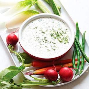 Tomatillo ranch dressing