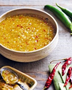 Tomatillo salsa (Salsa verde)