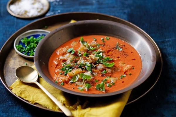 Tomato & capsicum gazpacho