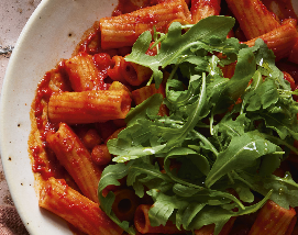 Tomato & chickpea pasta