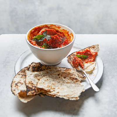 Tomato & Kashmiri chilli chutney