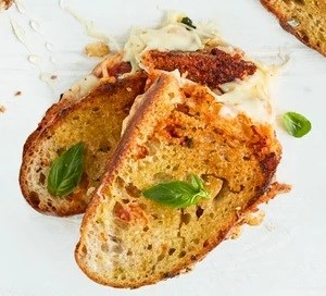 Tomato & mozzarella toastie 