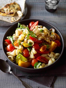 Tomato and baked ricotta pasta freddo