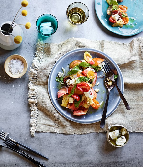 Tomato and bread salad