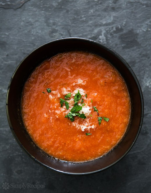 Tomato and bread soup (Pappa al pomodoro)
