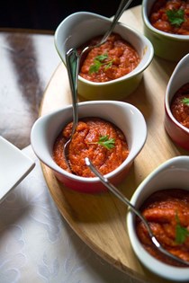 Tomato and bread soup (Pappa al pomodoro)