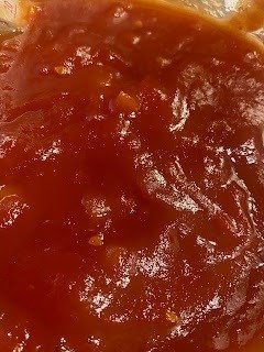 Tomato and candied ginger jam (Fānqié jiāngtáng guŏjiàng / 番茄薑糖果醬)