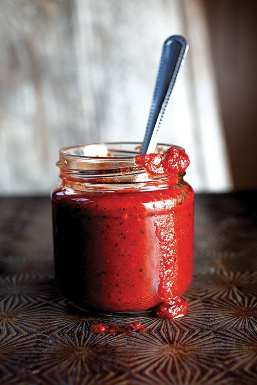 Tomato and chile salsa (Salsa roja)