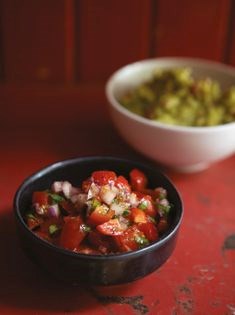 Tomato and coriander salsa