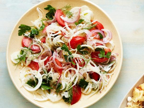 Tomato and fennel salad