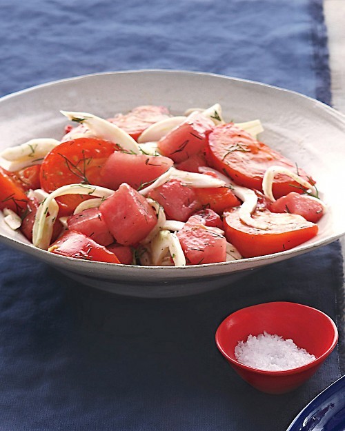 Tomato and fennel salad