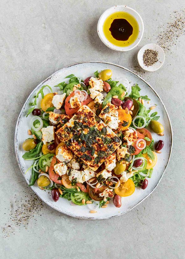 Tomato and feta salad