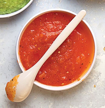Tomato and habanero salsa (Chiltomate)