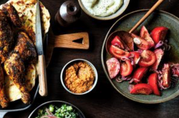 Tomato and sumac onion