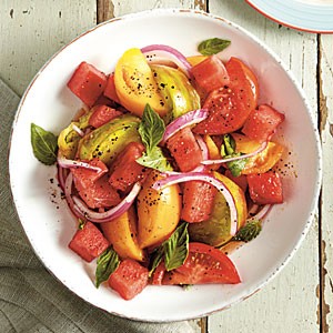 Tomato-and-watermelon salad