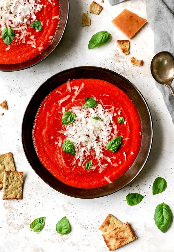 Tomato basil soup