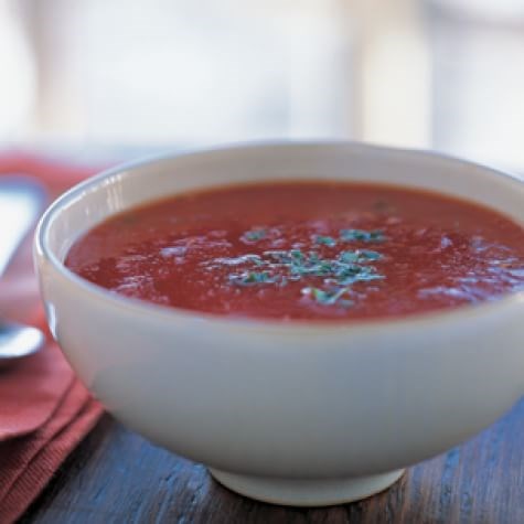 Tomato-basil soup