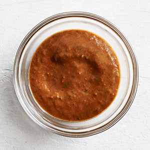 Tomato-basil vinaigrette