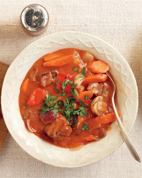 Tomato-beef stew
