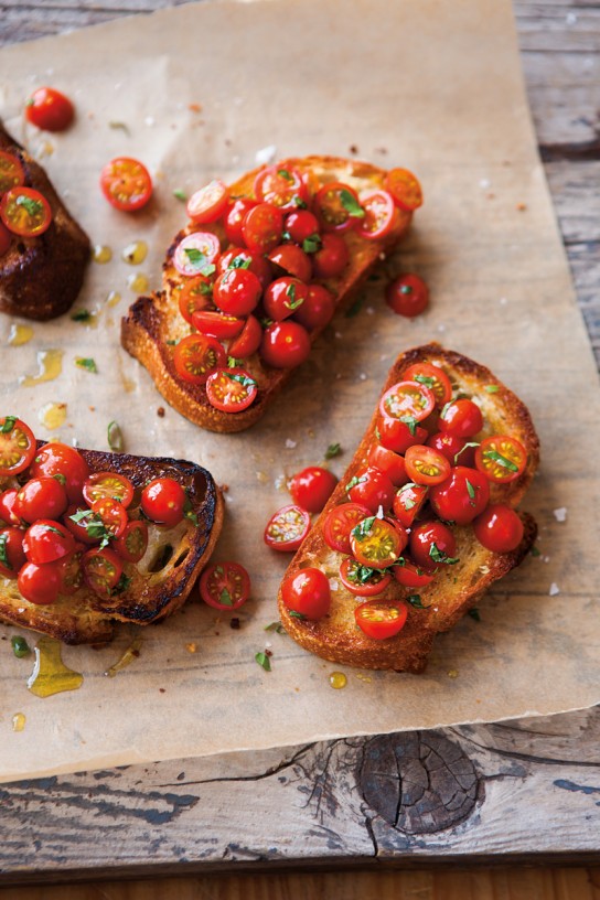 Tomato bruschetta 