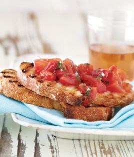 Tomato bruschetta