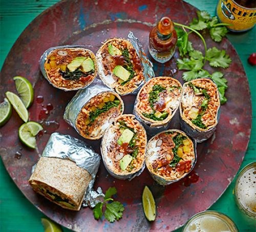 Tomato burrito rice