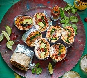 Tomato burrito rice